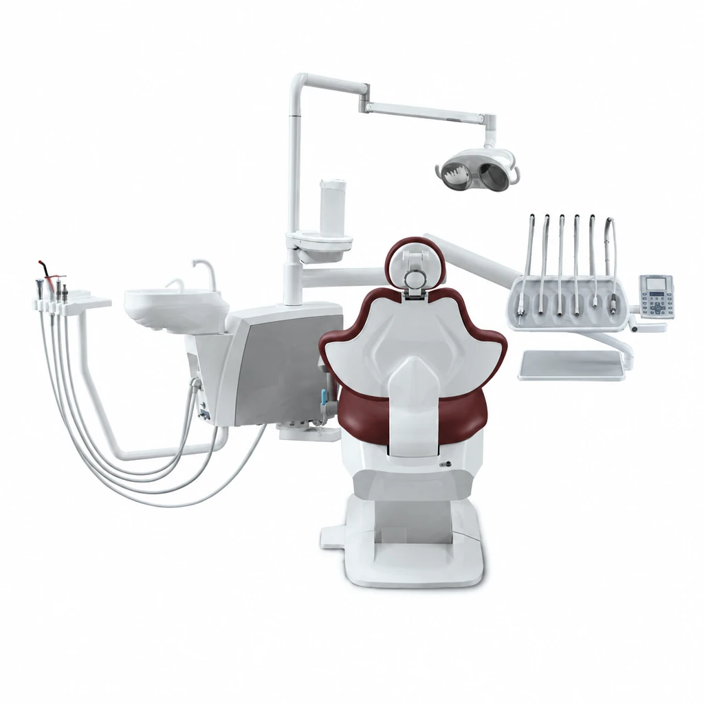 Magnus S1 · Furtunuri pe sus — Simulare de culoare · 510 — Bordo