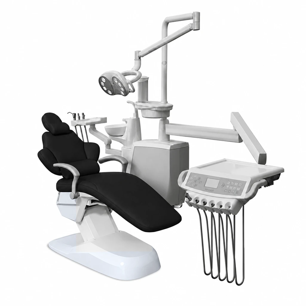 Magnus S3 · Donja crijeva — Simulacija boje · 604 — Crna