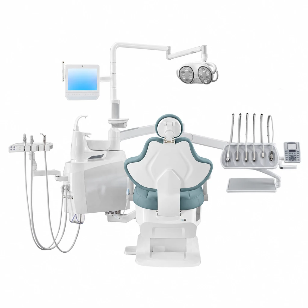 Magnus S5 · Over-the-patient delivery — Colour simulation · 608 — Light blue