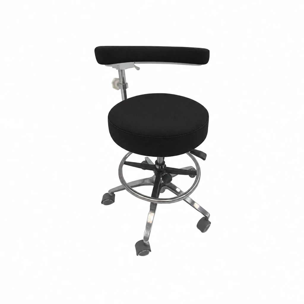 Magnus · Scaun asistentă — Simulare de culoare · 604 — Negru